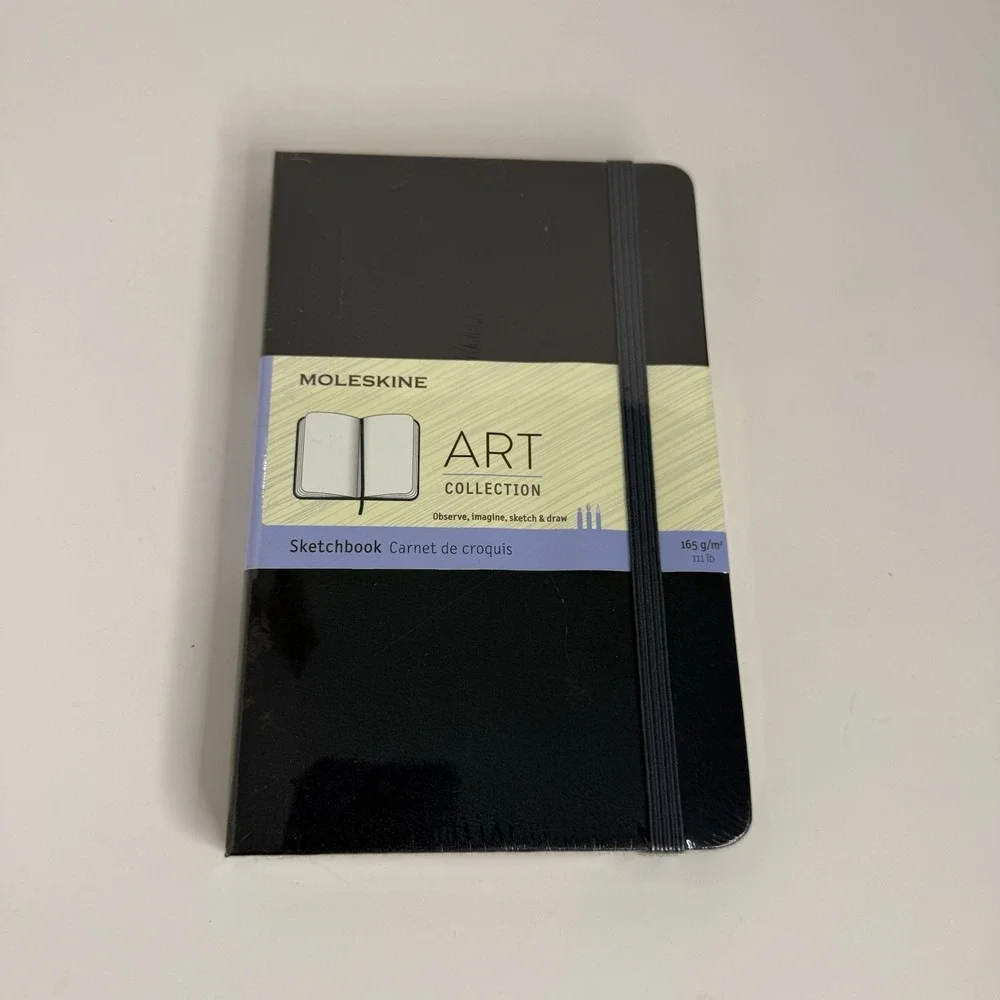 Moleskin Art Sketchbook hardcover Medium Black 88 Pages